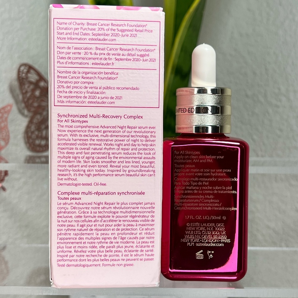 Estée Lauder Advanced Night Repair- Limited Edition Breast Cancer Awareness Set - Picture 10 of 11
